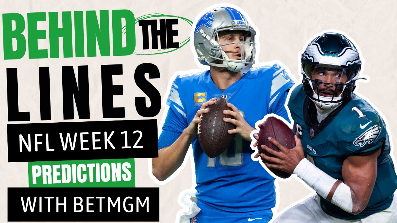 NFL Football Lines Week 12: Best Bets and Odds Explained