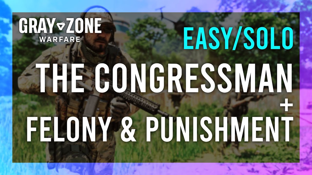 Gray Zone Warfare The Congressman: What You Need to Know
