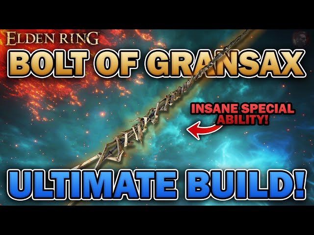 Amazing Bolt of Gransax Build! Make This Weapon Super Strong Right Now!