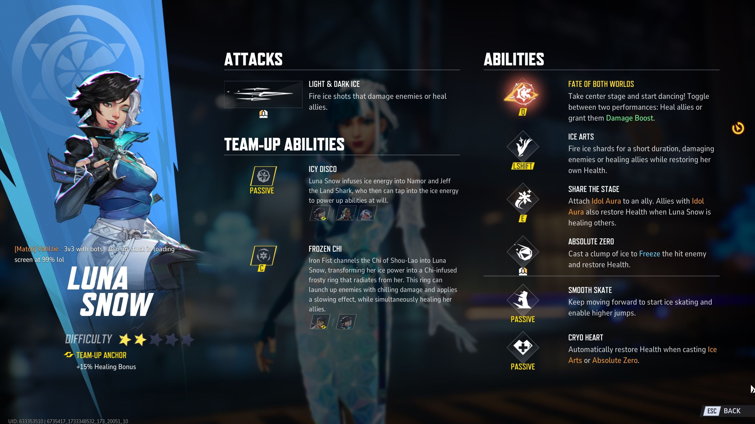 Luna Snow Abilities: Learn All Her Skills Here!