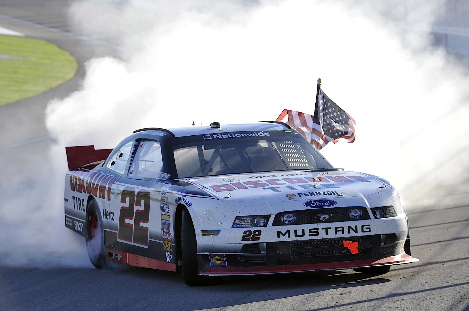 Ford Mustangs first NASCAR win: find out when and how it happened in this racing history.