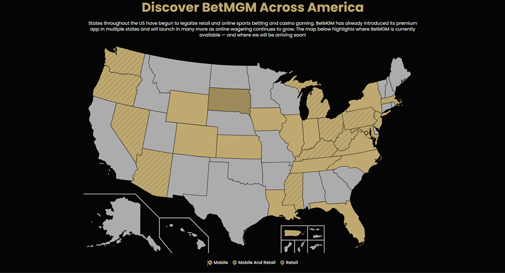 What States Does BetMGM Work? Get the Latest Updates on Where You Can Bet!