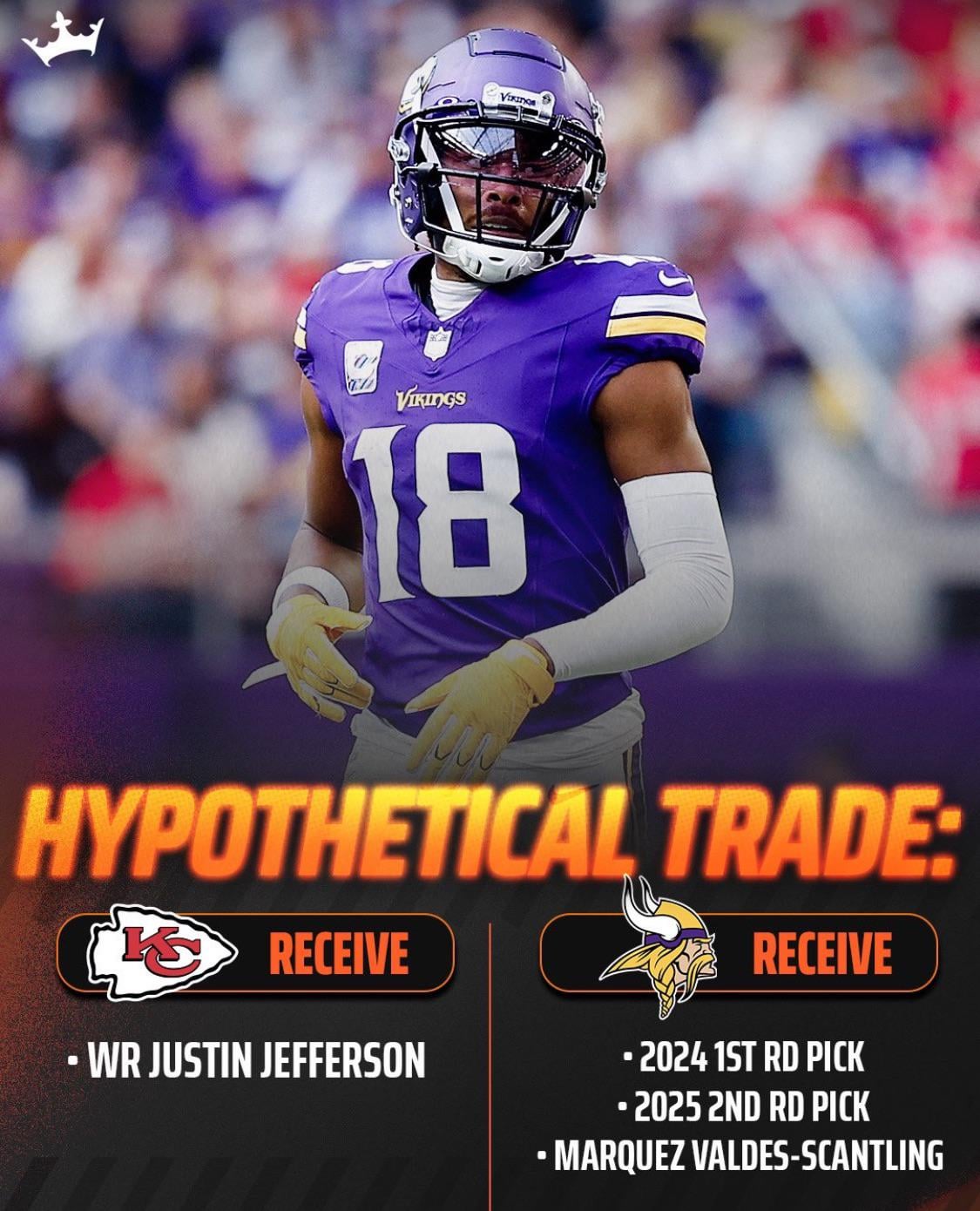 Justin Jefferson Trade Chiefs? Top 3 Reasons It Could Happen!