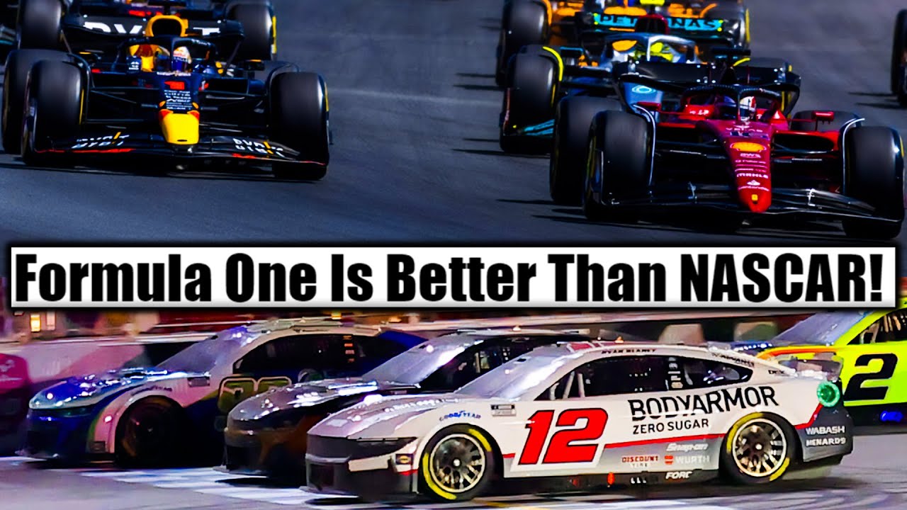 How is F1 Getting Better Than NASCAR? Lets Break Down F1s Growing Edge