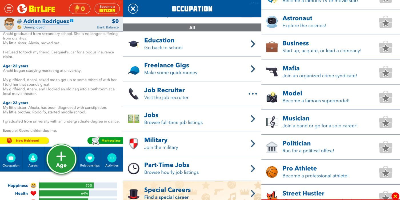 Mafia Options in BitLife: How to Become a Mob Boss?