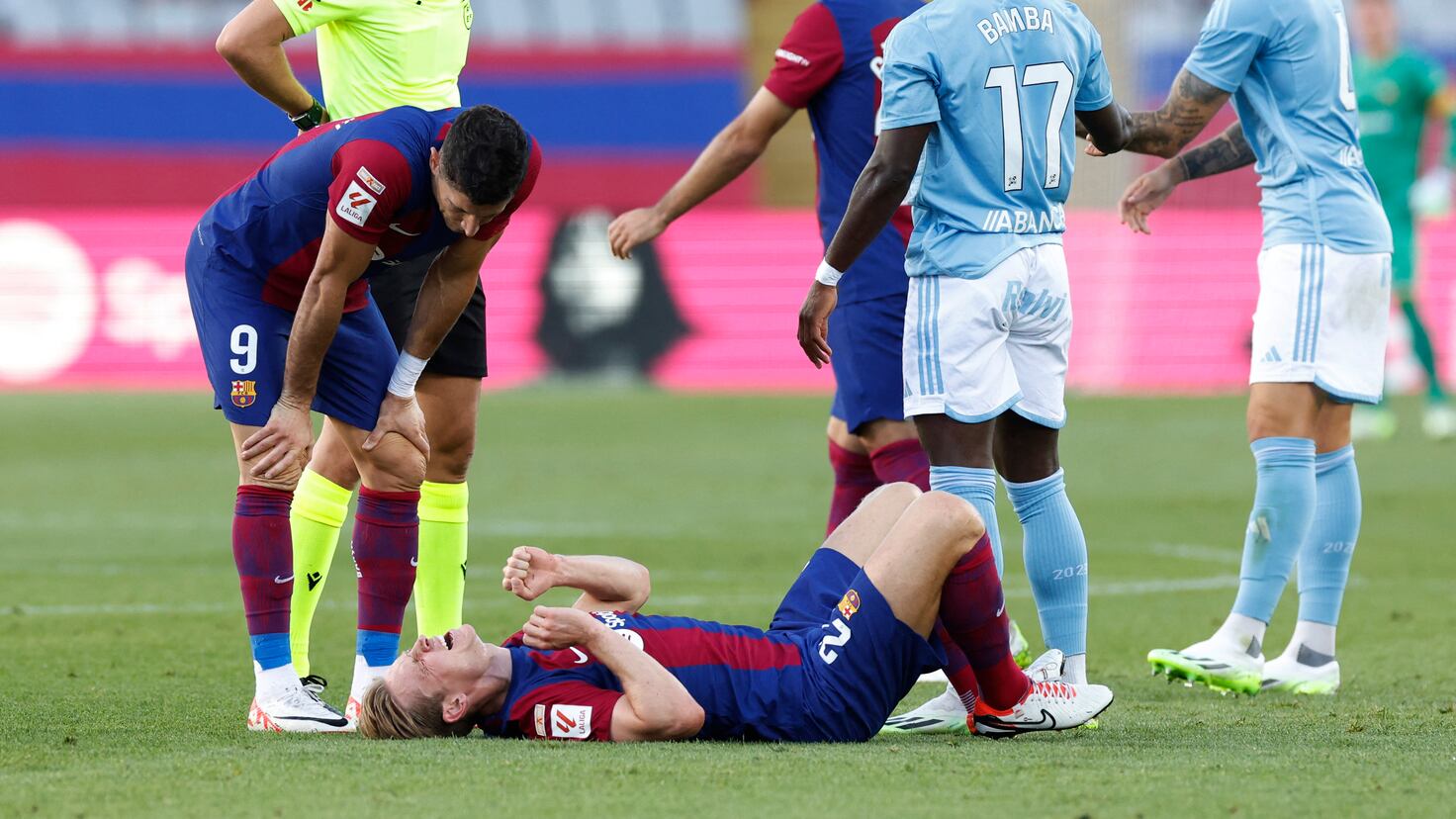 Frenkie de Jong Injury Update: How Long Will He Be Out of Action?