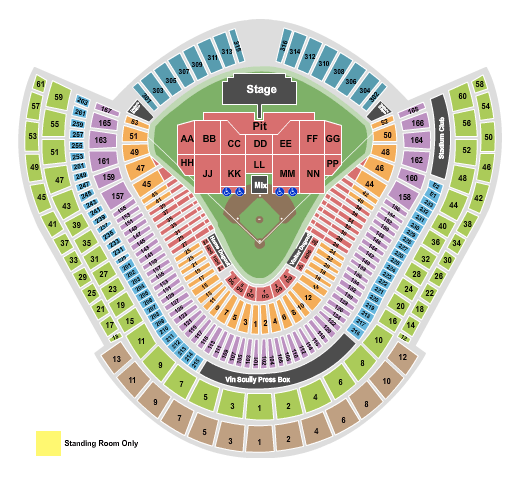 LA Dodger Seating Chart: Where to Sit? Best Seats at Dodger Stadium!