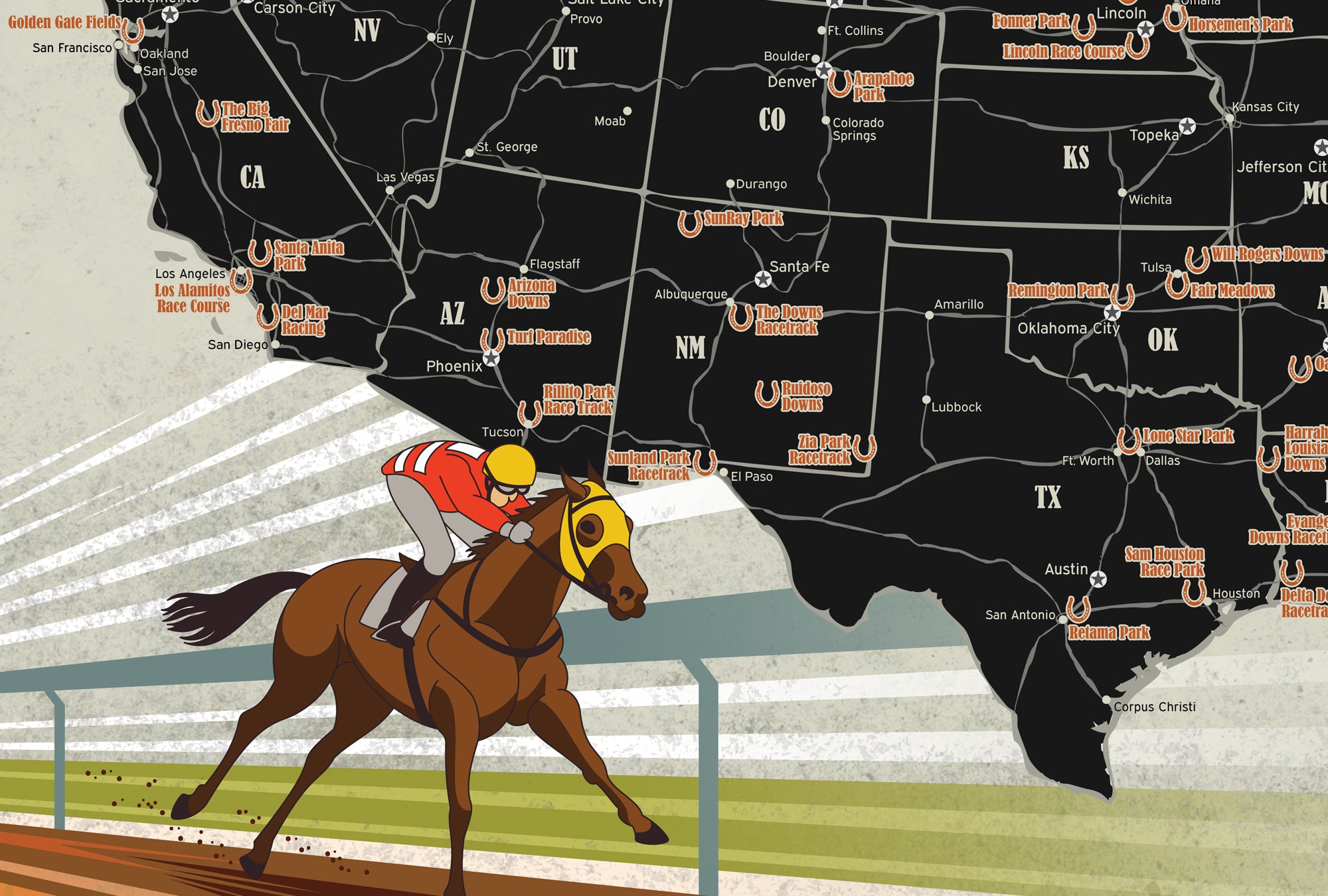 Find Horse Race Tracks by State: Your Ultimate Guide to Tracks