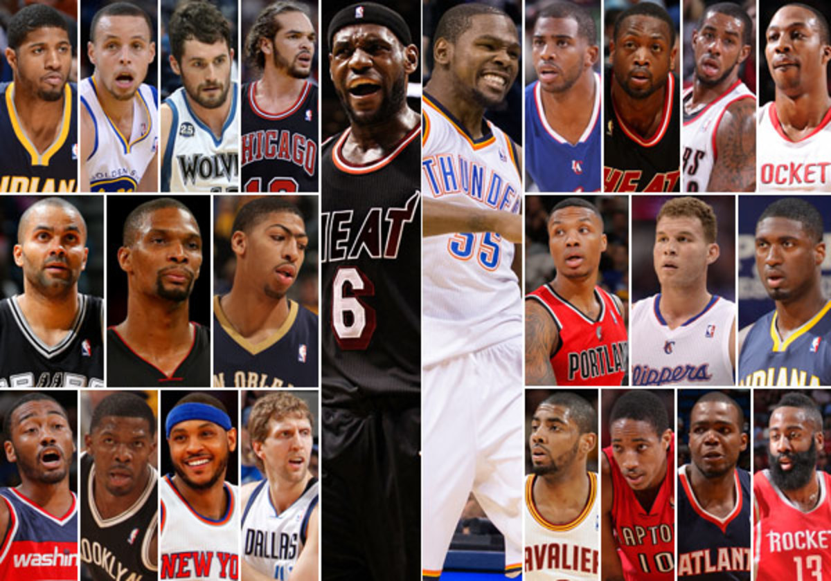 nba 2014 all star roster: East vs. West! See all players now.