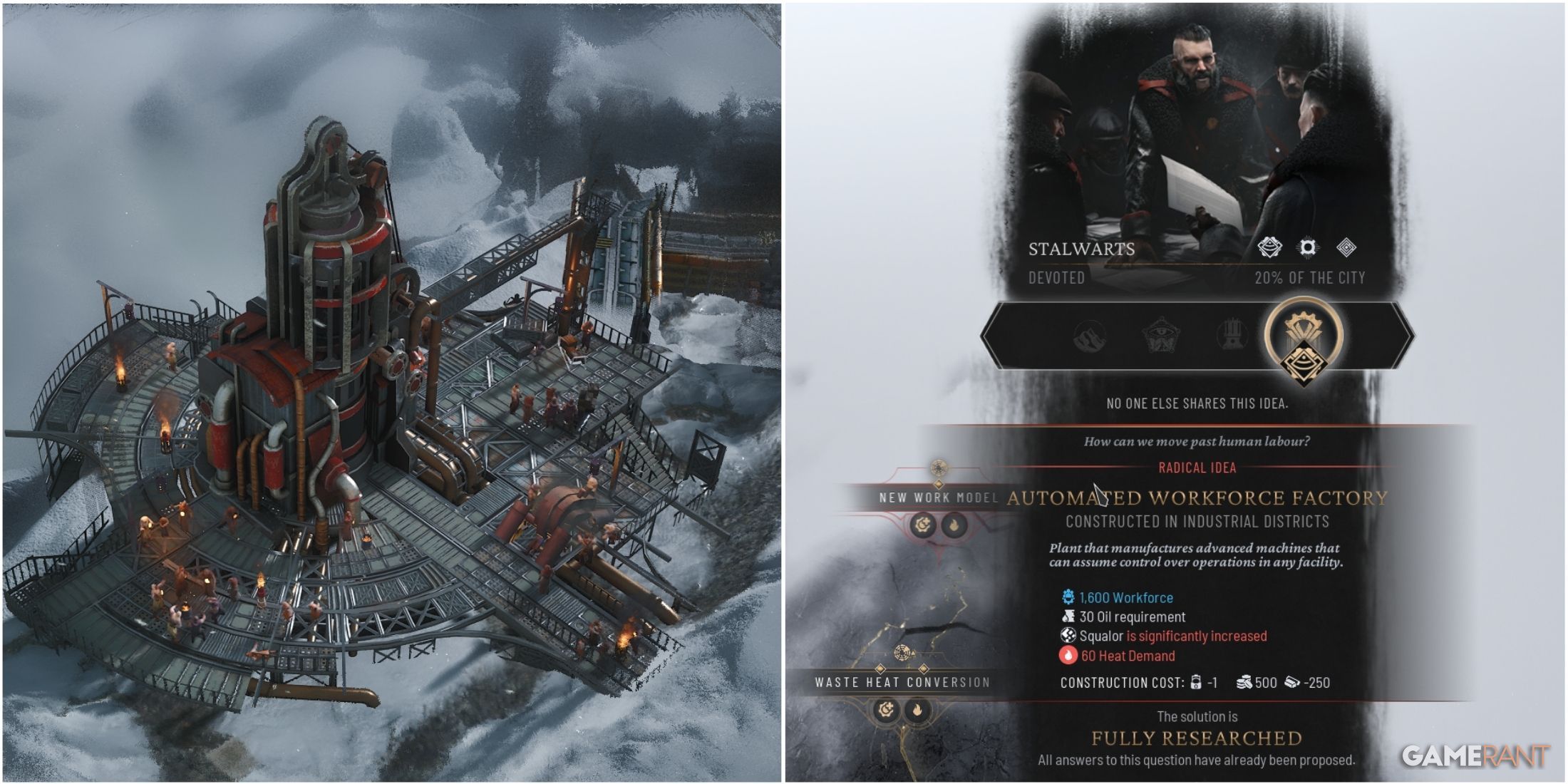 New! Automated Workforce Factory in Frostpunk 2 - Build it now!