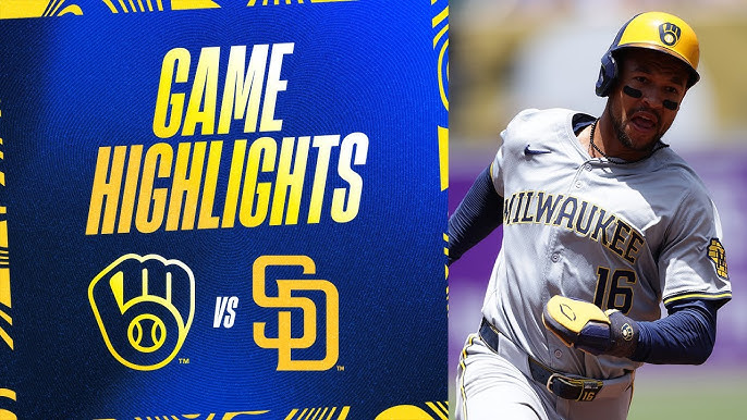 Catch the Action: Milwaukee Brewers vs Padres, Game Highlights & Recap.