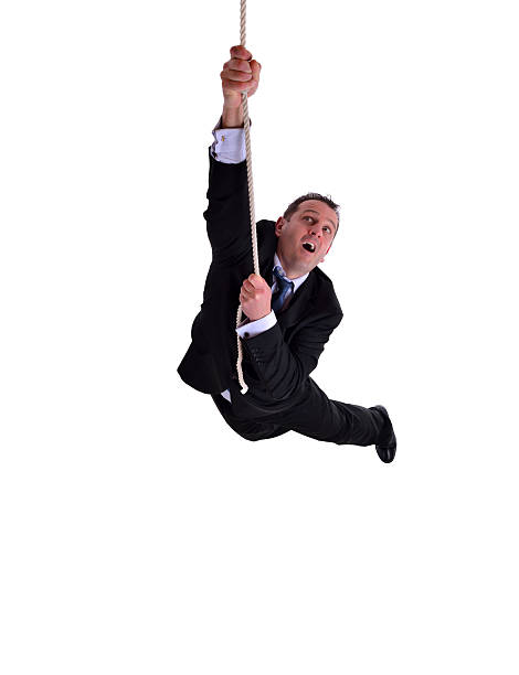 A Man Hanging From a Rope:Why This Picture Grab Attention?