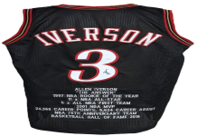 Score an Allen Iverson Sixers Jersey Black: Check Out Hot Sales & New Arrivals.