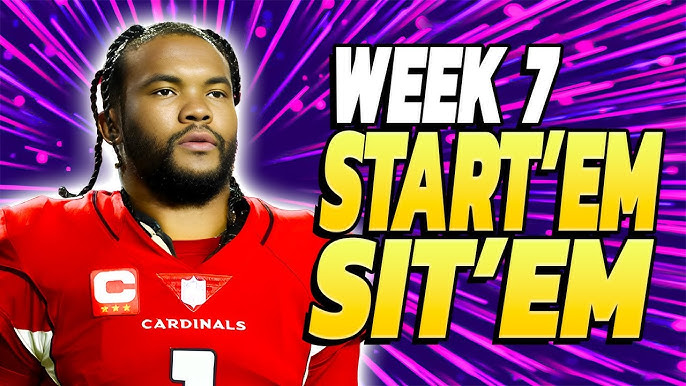 Start Sit Week 7: Dont Make a Mistake! Get the Edge! (Last Minute Advice!)