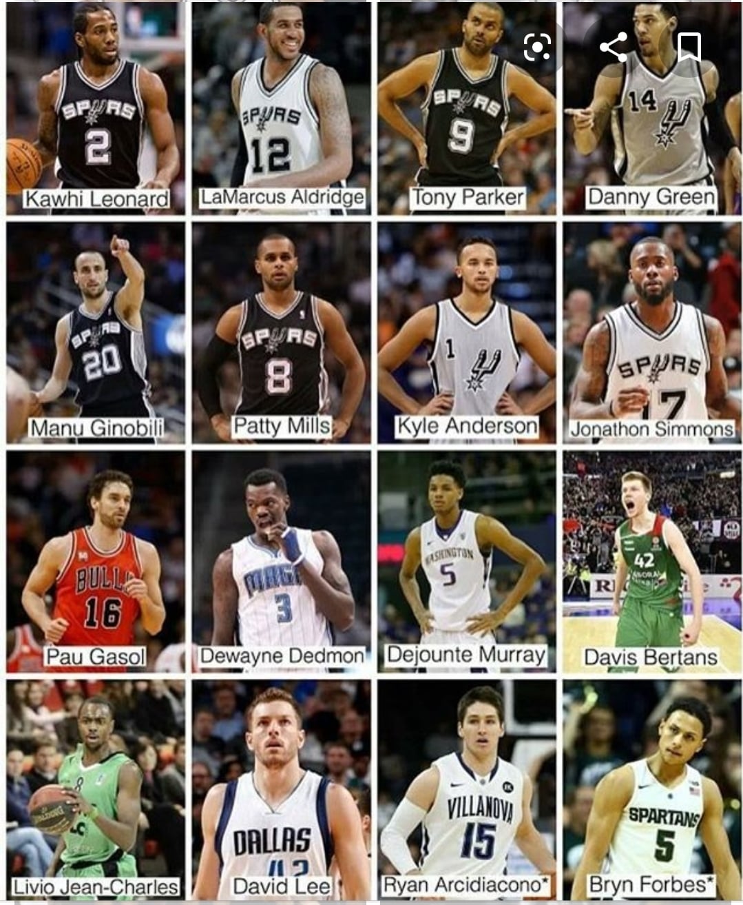 Looking Back: The Complete Spurs 2017 Roster Breakdown.