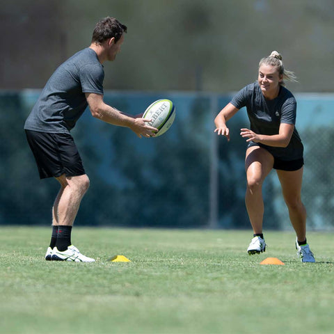 How do you throw a rugby ball accurately? Improve your passing skills.