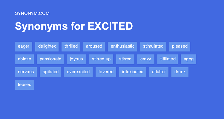 sinonimo di entusiasta: Find words like excited here!