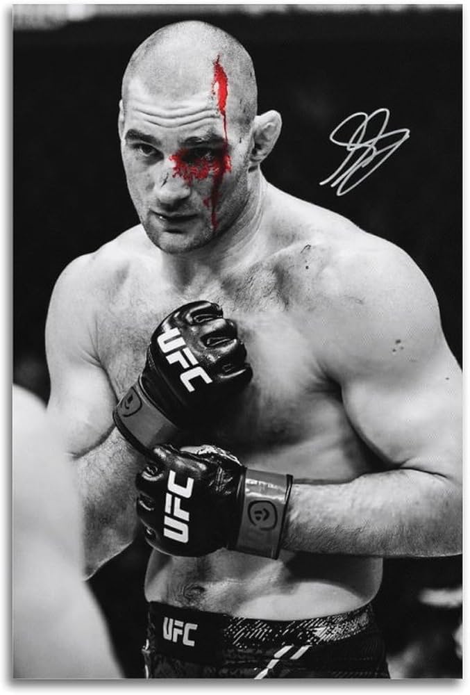 Sean Strickland Poster: Get Your Cool Fight Gear Here Now!