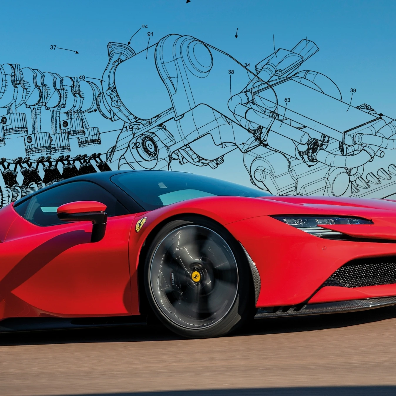 Ferrari Patent Uncovered: Check Out the Cool Tech!