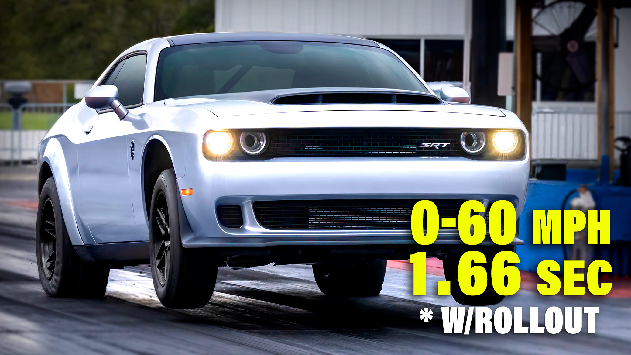 Dodge Demon 0-100 Time Revealed! (Insane Acceleration)