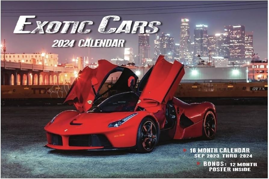 Best Race Car Calendar 2024: Where to buy it?