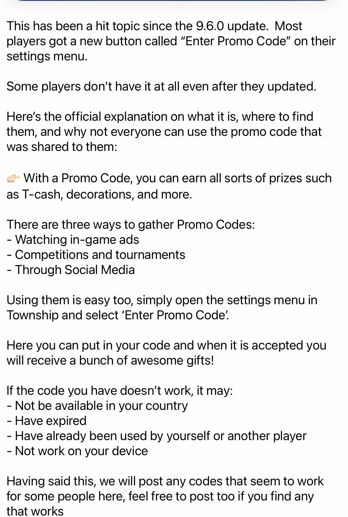 Township Promo Codes: Are They Real? Here is How to Get and Use Them for Free Rewards!