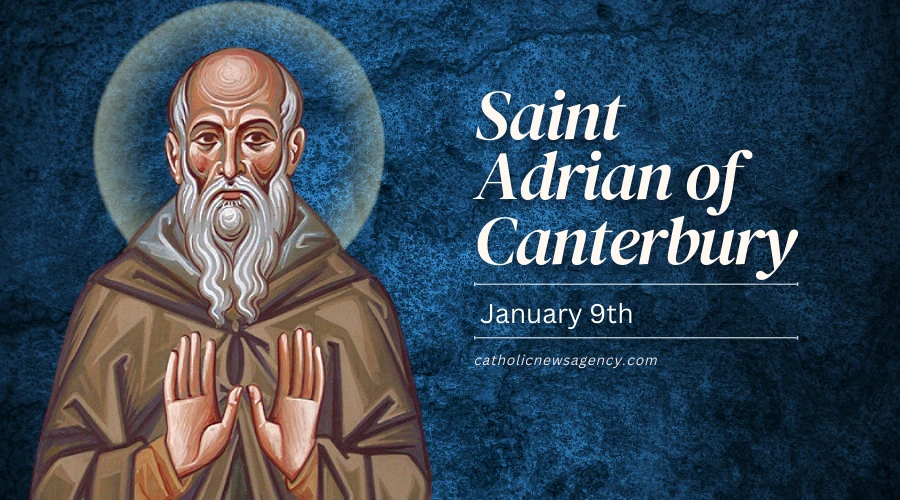 Who was Saint Adrian of Canterbury? Learn amazing facts about his life and influence in England.