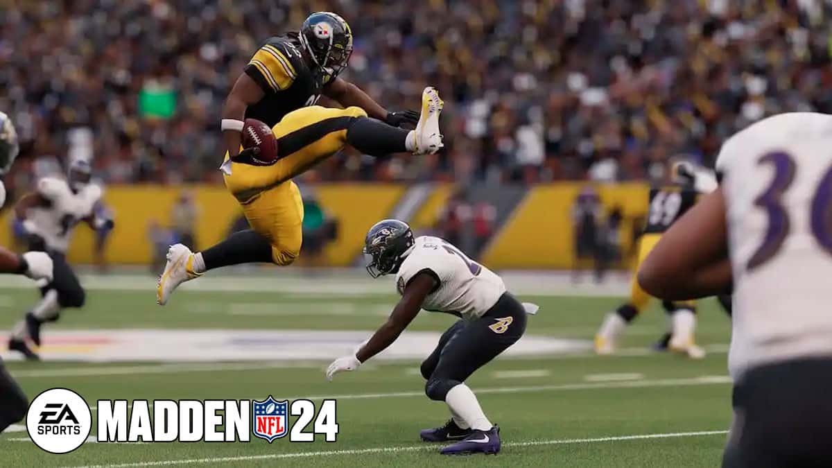Heres exactly how to hurdle in Madden 24: Press this button to leap over defenders!