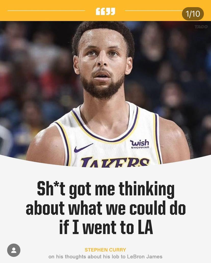 Stephen Curry and the Lakers: Fact or Fiction?