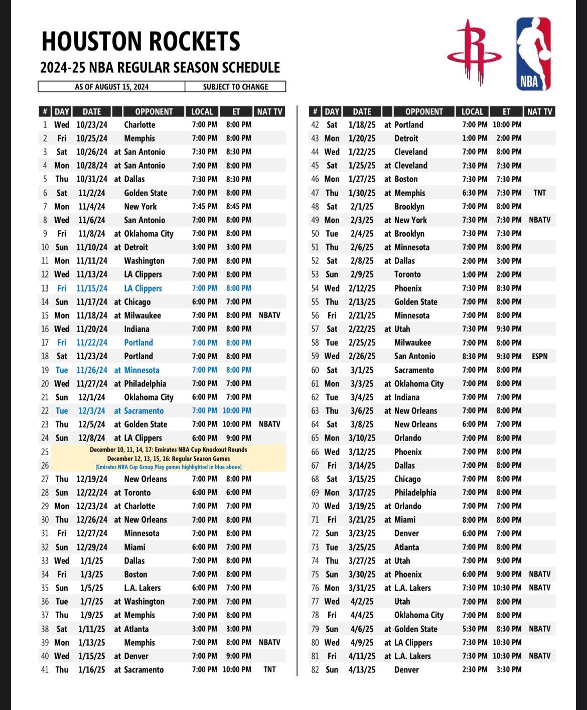 Looking for the houston rockets 2025 schedule printable? Find an easy download link inside!