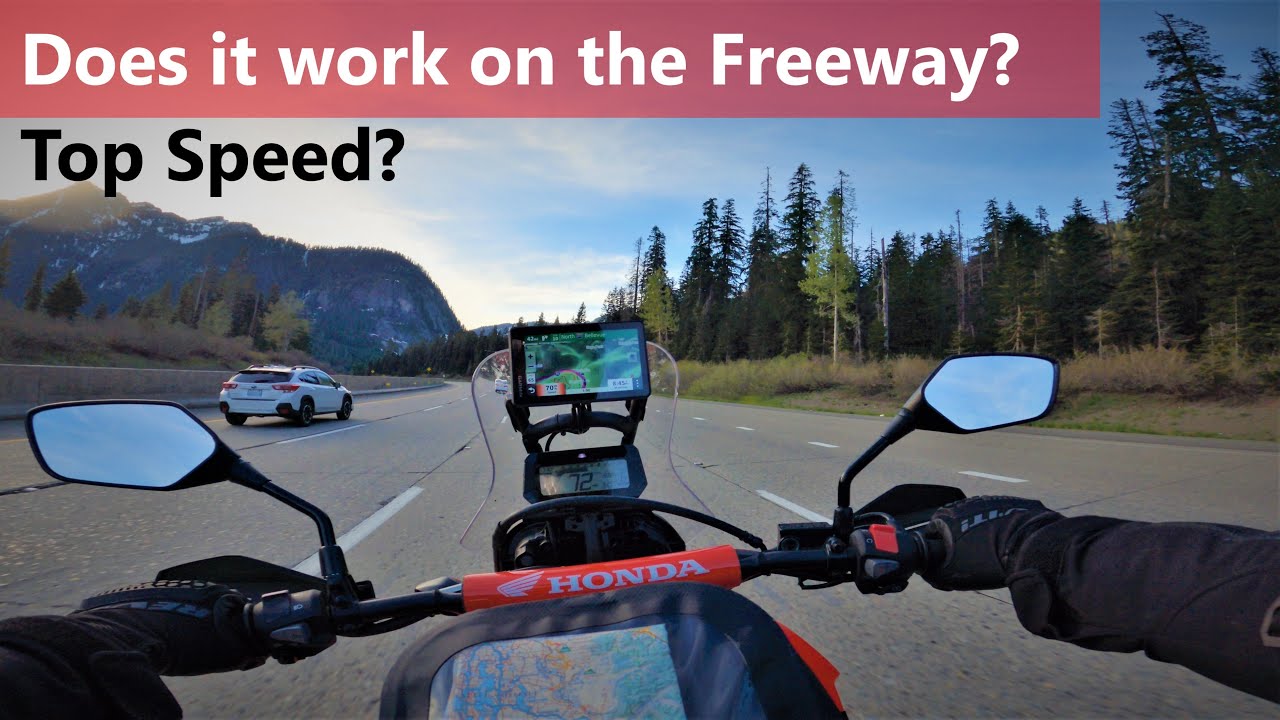How fast is it? Discovering the true CRF300L Rally top speed on road.