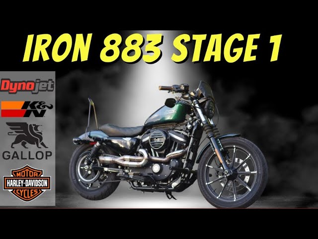 What are the stage 1 gains for 883 sportster hp? Understand the expected power increase simply.