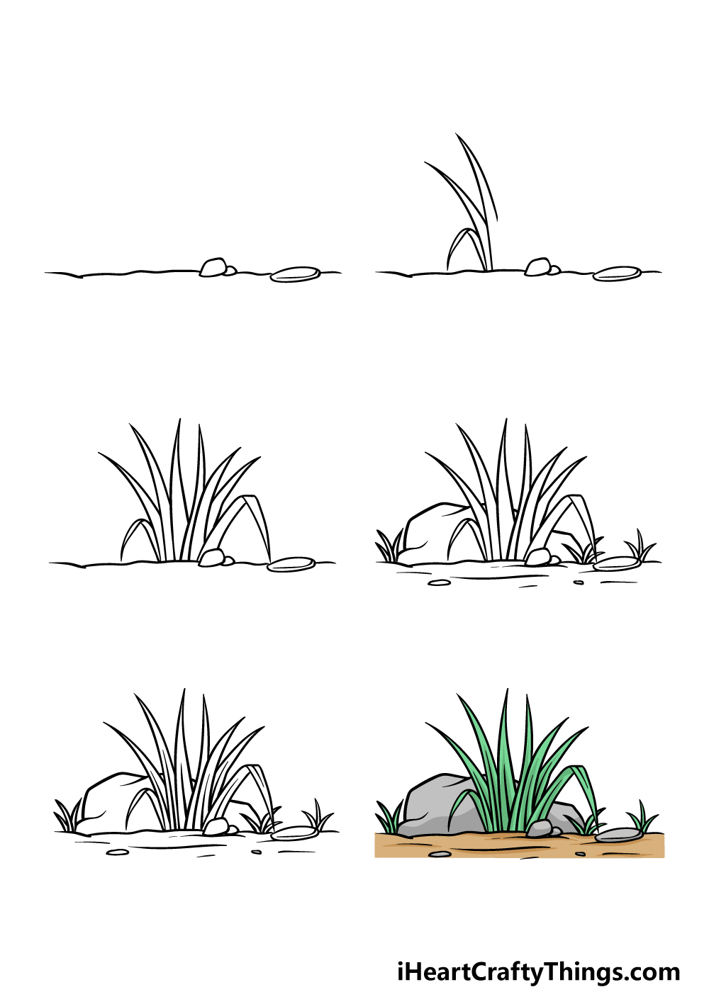 How to Draw Grass: Easy Step-by-Step Tutorial for Beginners (Simple Drawing Guide)