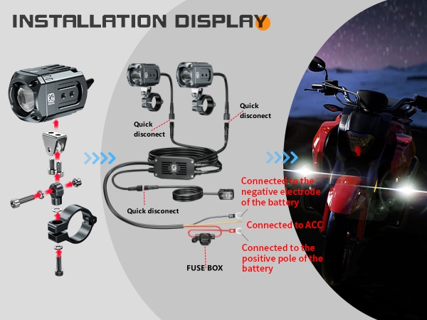 Motorcycle Auxiliary Lights: Top Picks & Easy Installation Guide!