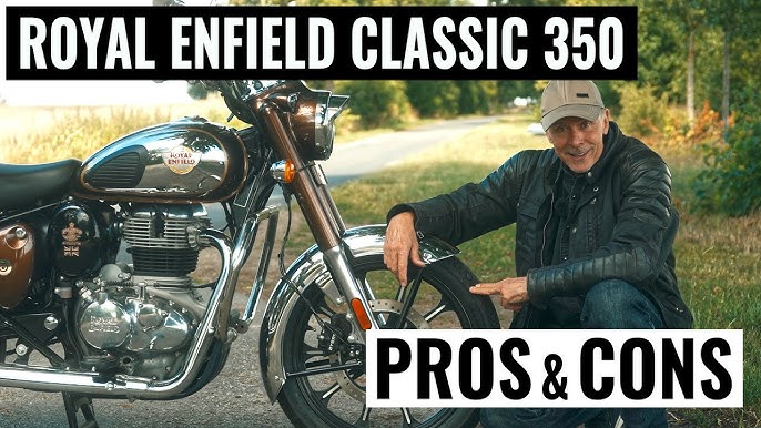 The weight royal enfield classic 350, pros and cons discussion here.