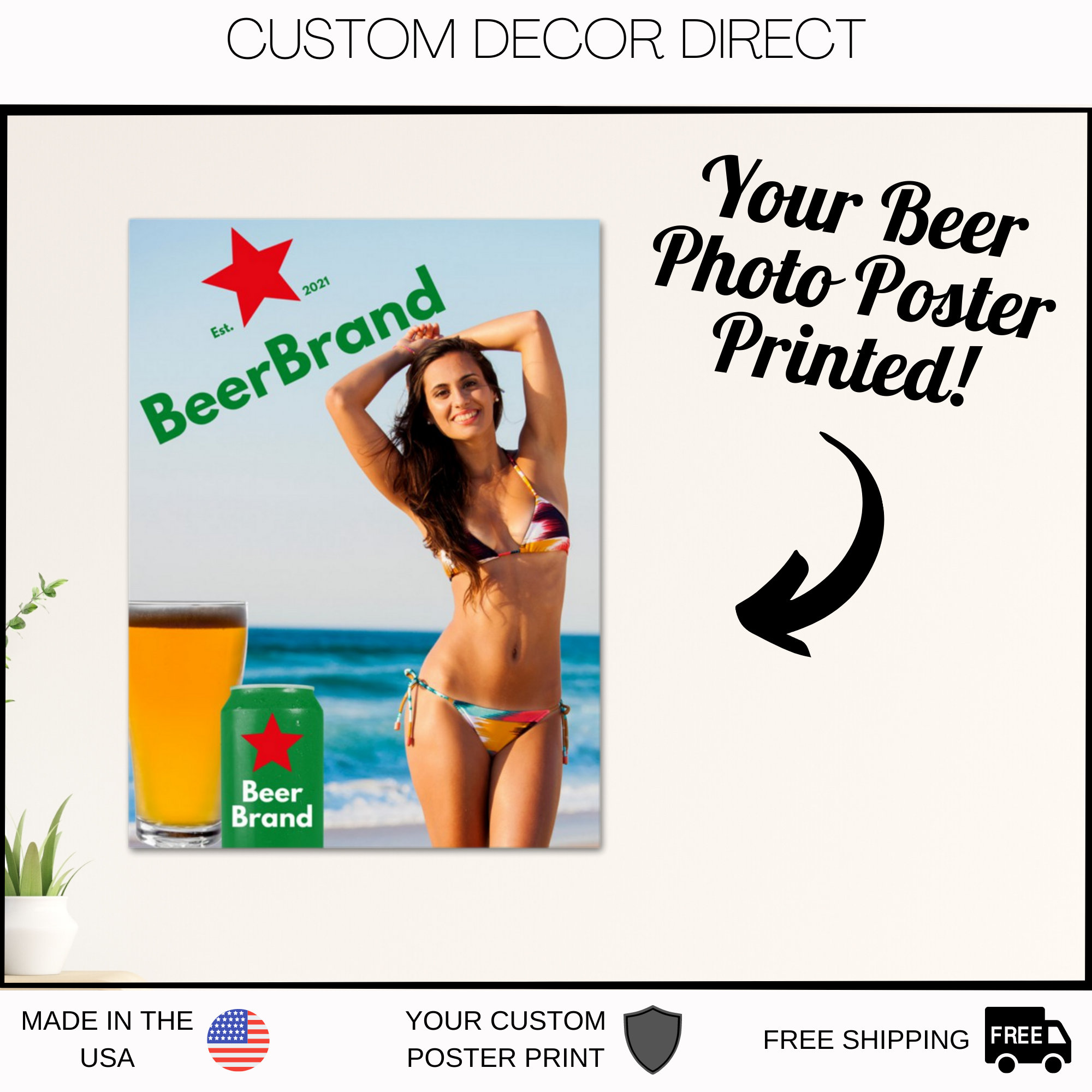 Cool Beer Poster Ideas & Where to Buy (Best Designs)