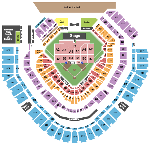 Petco Park Concert Seating Chart: Tips for Choosing Seats.