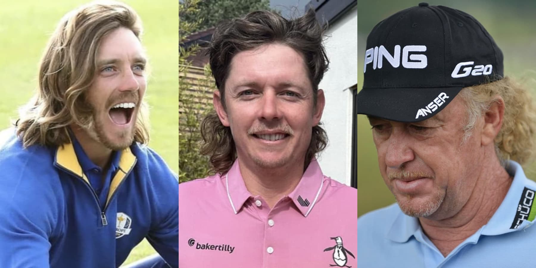 Are there many pro golfers with long hair? Meet the famous ones challenging tradition.