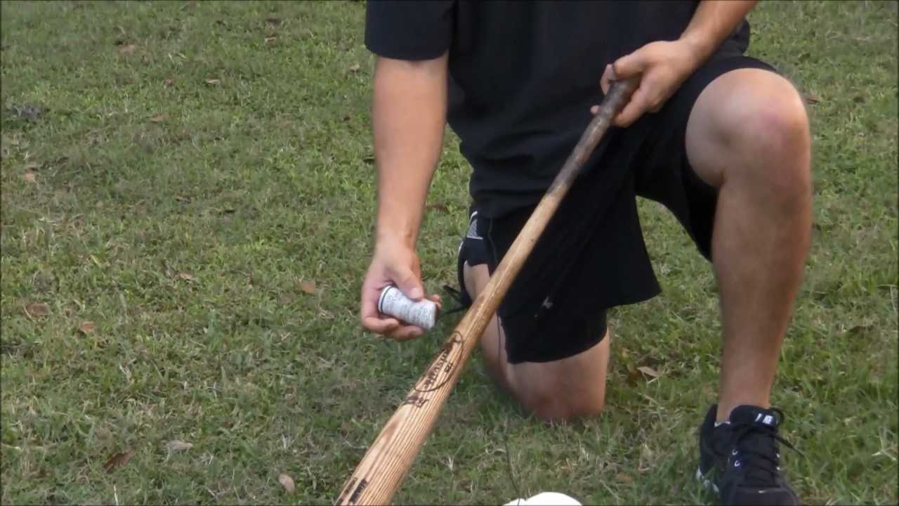 How do players apply pine tar and baseball bats? Simple steps for getting a better hold on your bat.