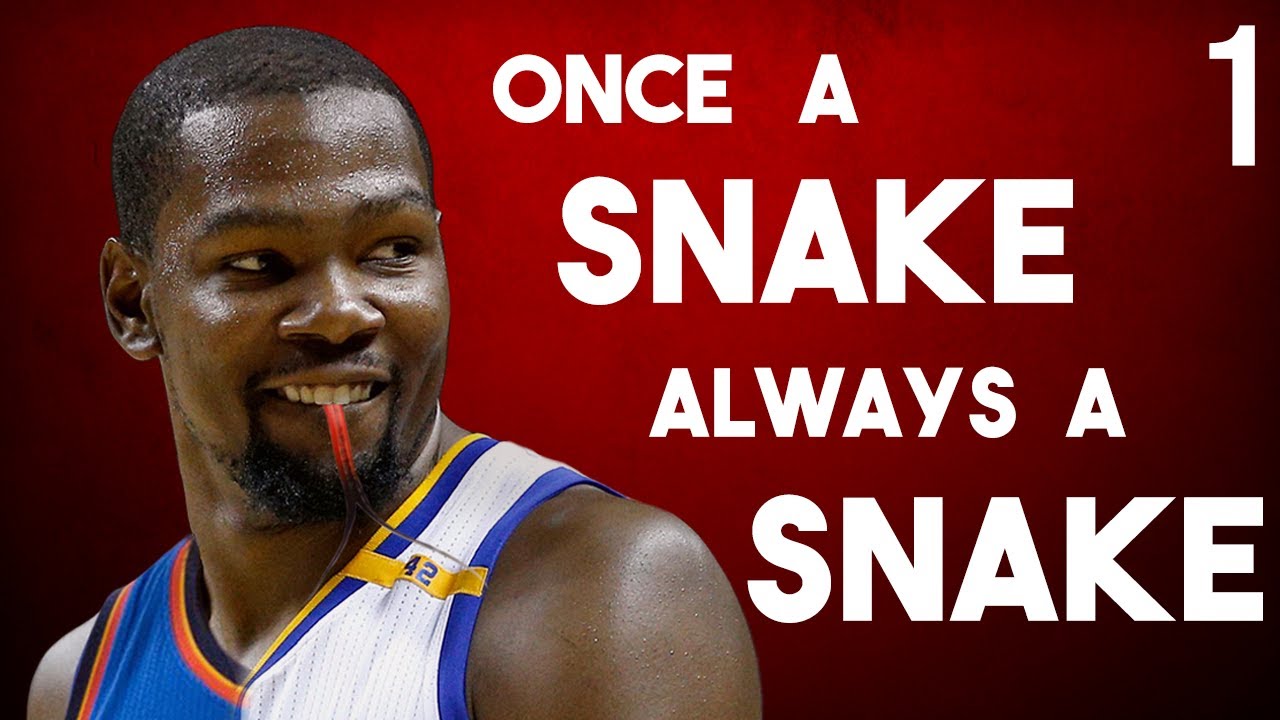 Why Kevin Durant Will Always Be the Snake in NBA History