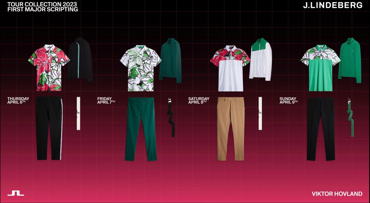 Want the same Viktor Hovland Masters shirt look? See where to find similar styles and bold patterns.