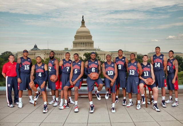 Unforgettable: The Story of the 2012 USA Basketball Team Starting Lineup.