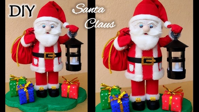 Need ideas on how to make a Santa out of simple materials? (Check out these creative budget friendly options)