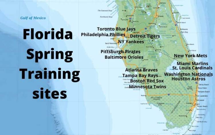 Where is the best map spring training florida? Get all stadium locations and team info here!