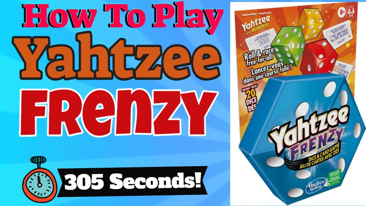 How to play yahtzee frenzy? Learn the basics quickly and start your winning streak today!