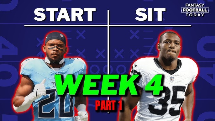 Need some clear start em sit em week 4 advice? Check out these easy fantasy football tips for victory today!