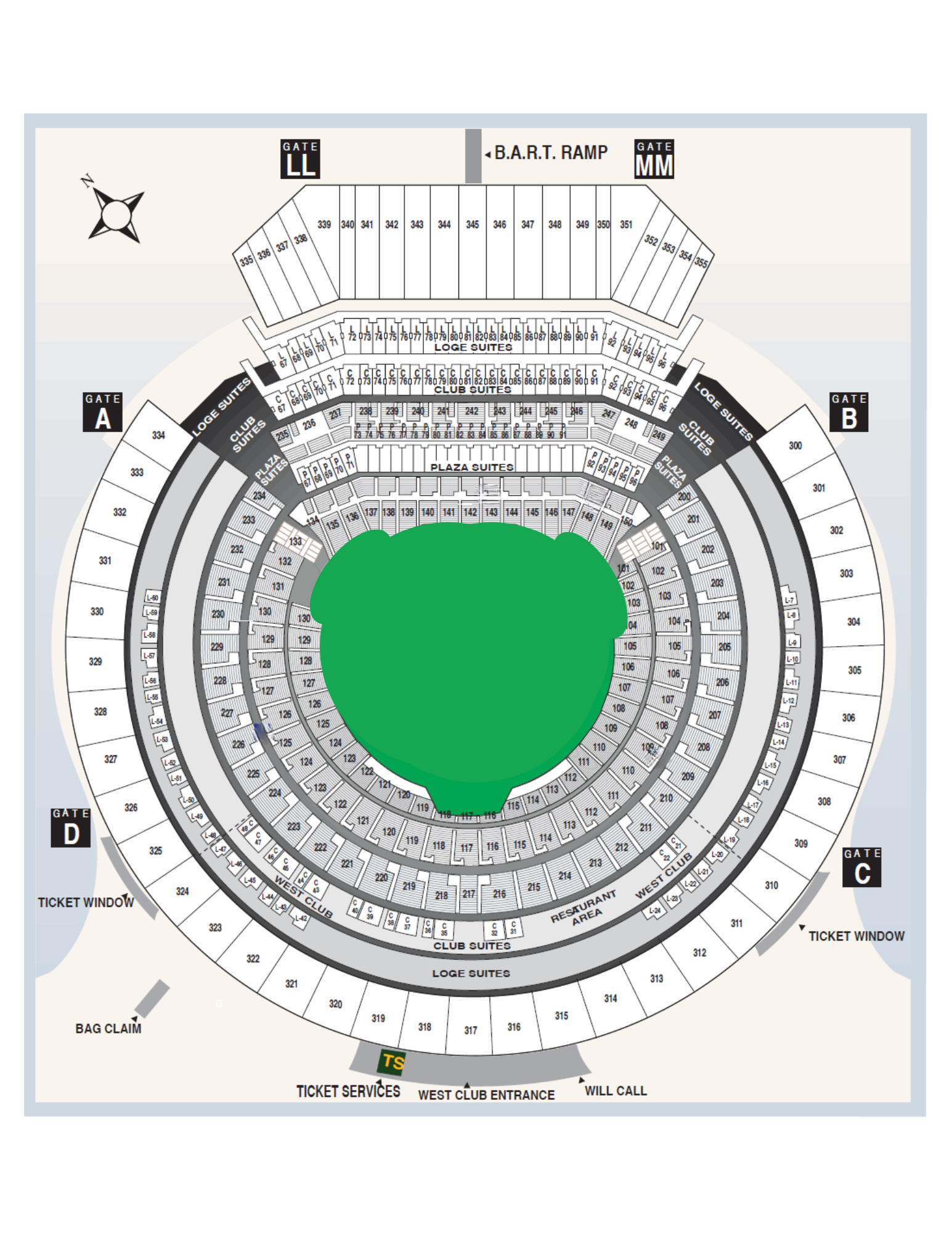 Where to find an oakland alameda coliseum map? Your easy guide to getting around the venue.
