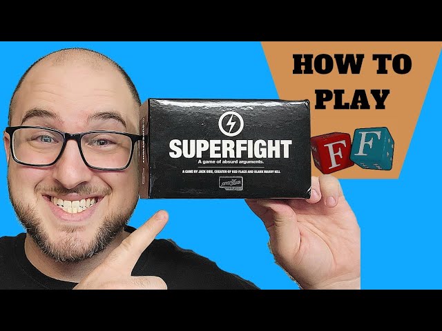 How to play the superfight card game? (Master these easy steps for hours of hilarious arguments with friends)