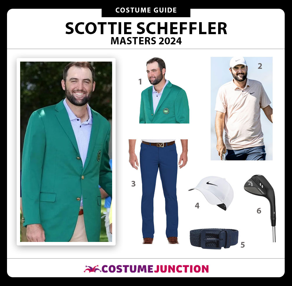 Need good Scheffler costume ideas? Here is how to dress like a golf pro quickly!