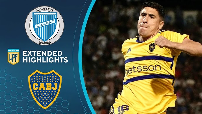 Godoy Cruz - Boca Juniors: What were the games best moments? (See all the exciting highlights now!)